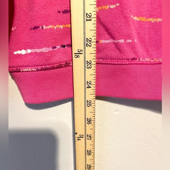 Karen Scott Sport- Hot Pink Pullover Sweatshirt - Size PL - Picture 8 of 8
